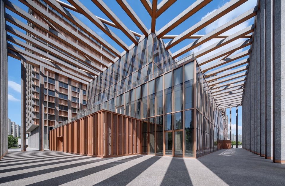 Shanghong Business Center Shanghai Modern Automobile Service Industry Agglomeration Putuo Shanghai by Atelier Z