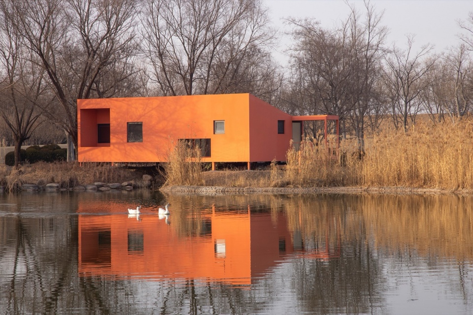 Red Bridge Cabin Wild Home by Wiki World Advanced Architecture Lab