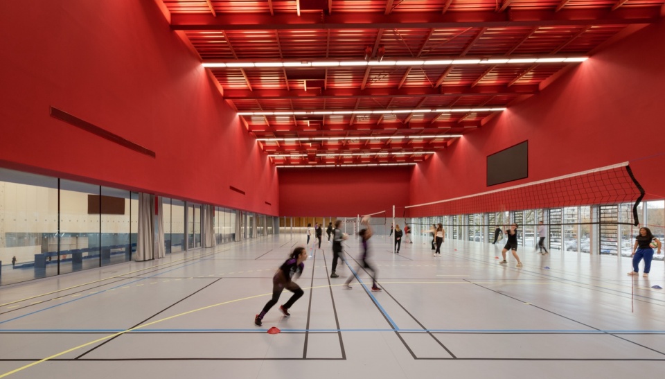 SPOT Multipurpose Sports Centre in Thionville by Dominique Coulon Associes