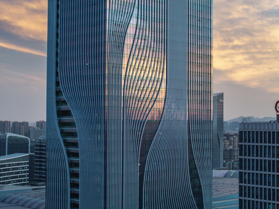 tod over station building complex of guangzhou baiyun station by architectural design research institute of scut co ltd