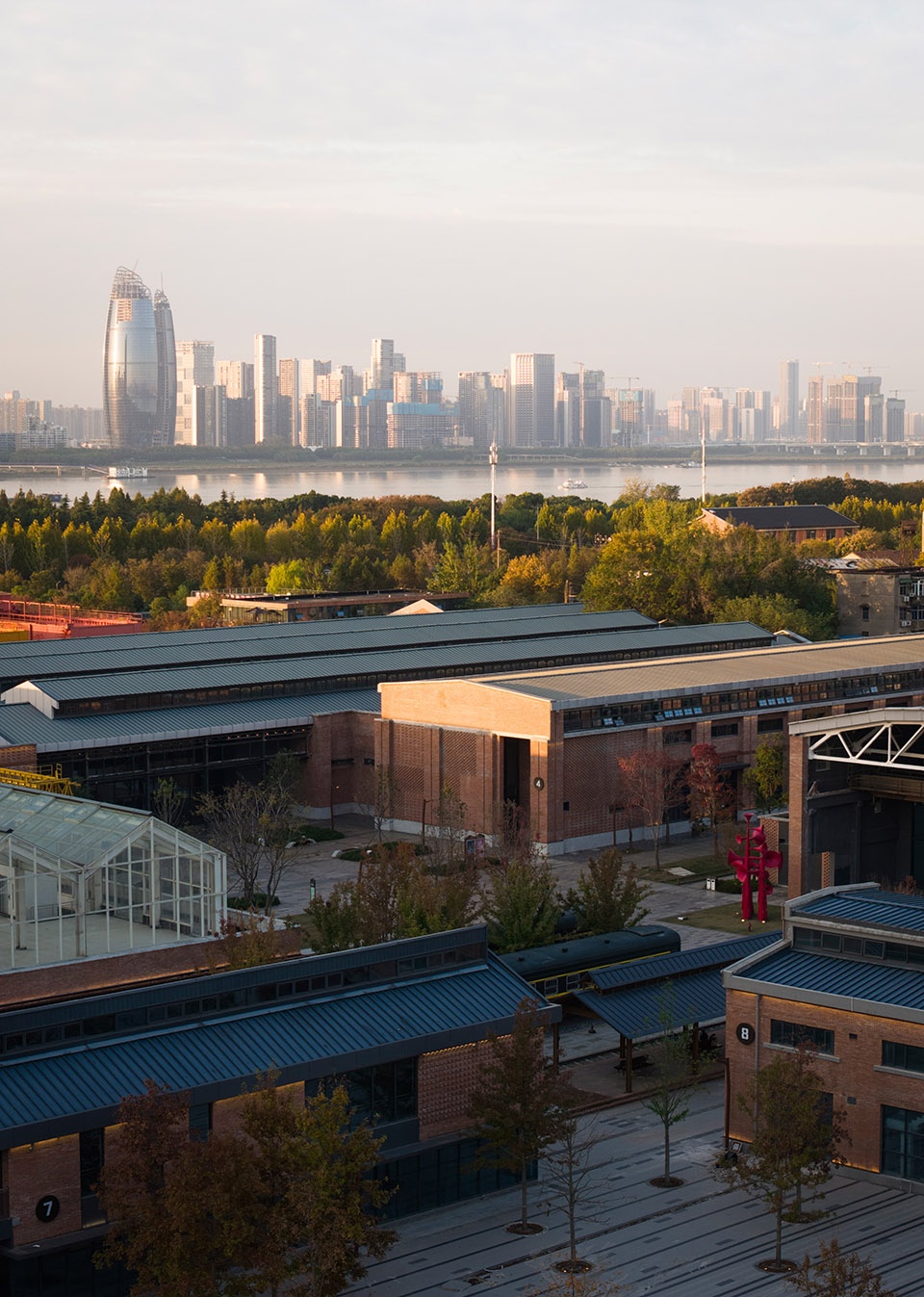 wuhan simeitang railway site cultural park by shuishi