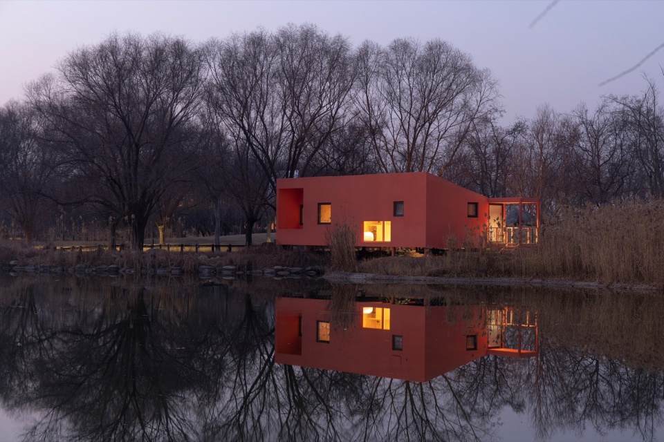 Red Bridge Cabin Wild Home by Wiki World Advanced Architecture Lab