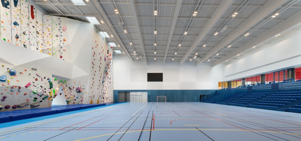 SPOT Multipurpose Sports Centre in Thionville by Dominique Coulon Associes