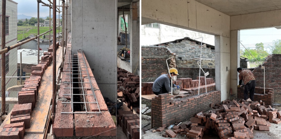 Guangdong Brick House Puqian Town Heyuan Guangdong by WUWU Atelier