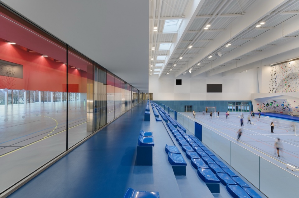 SPOT Multipurpose Sports Centre in Thionville by Dominique Coulon Associes