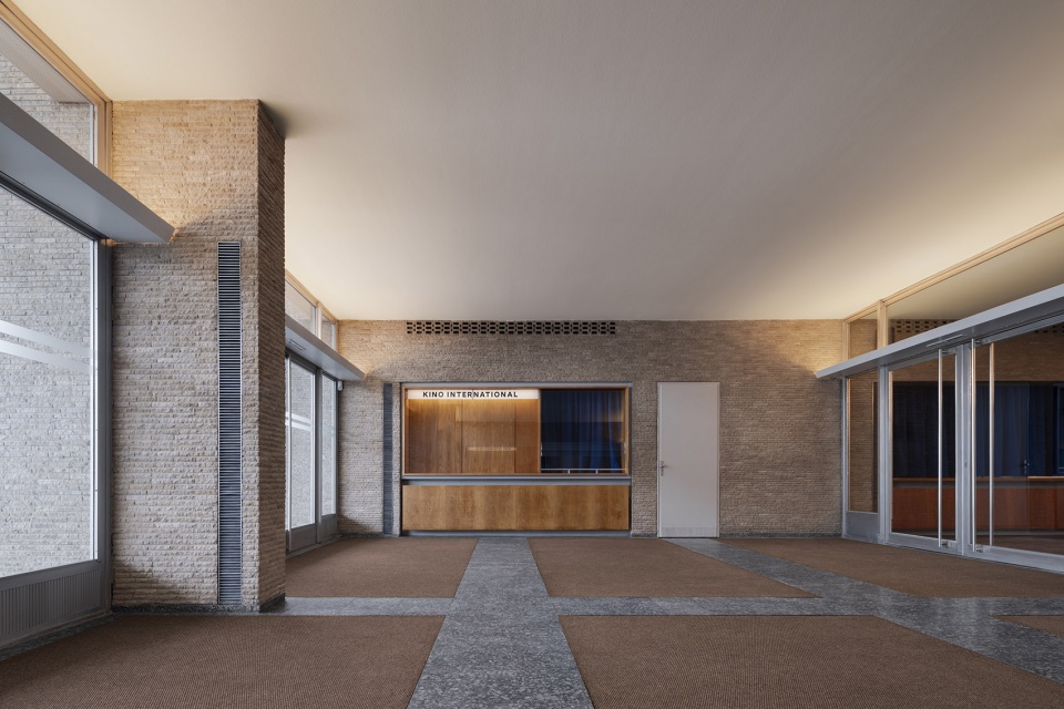 refurbishment of kino international by dickmann richter architekten