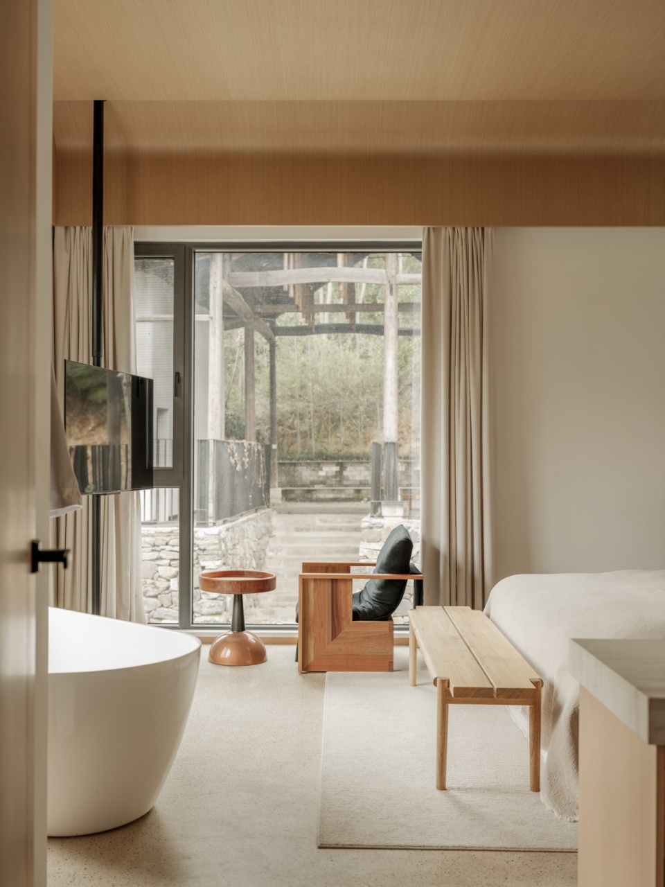 zhidao villa homestay in xiaoling village by wumi chi architectural design studio