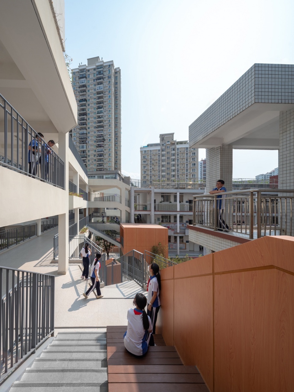 Intervention of Hongling Middle School Shixia Campus by Tumushi Architects
