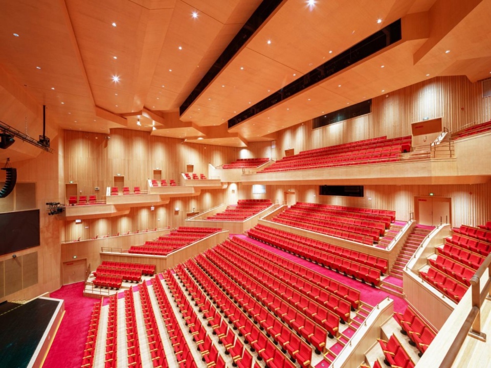 Theater of Haimen Cultural Center by Architects Engineers co ltd of Southeast University