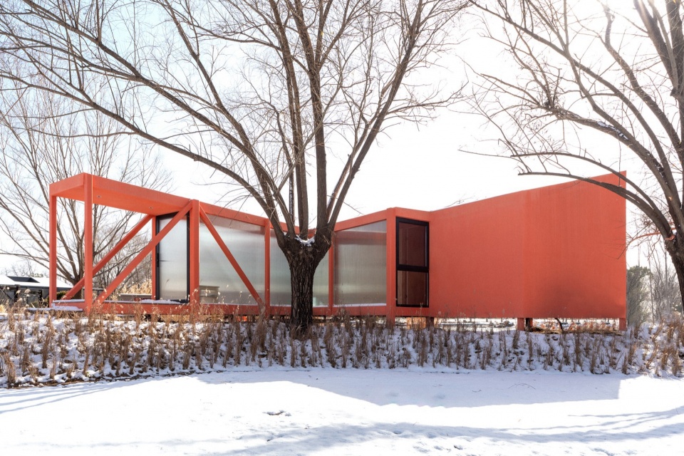 Red Bridge Cabin Wild Home by Wiki World Advanced Architecture Lab