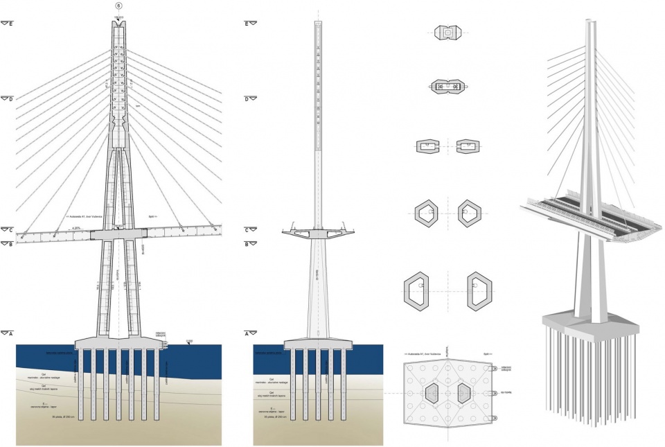 Kastela Bay Bridge by 3LHD Architects