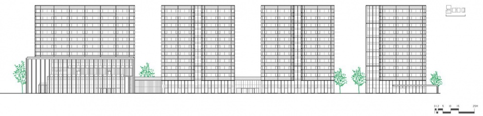 Shanghong Business Center Shanghai Modern Automobile Service Industry Agglomeration Putuo Shanghai by Atelier Z