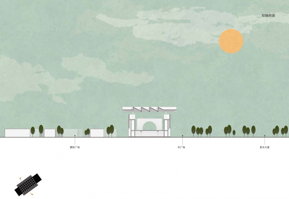 Xichang Jianchuan Film Museum Complex Documentary Film Museum by Tanghua Architect Associates
