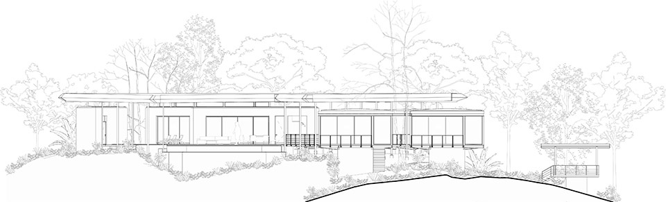 casa komorebi by studio saxe