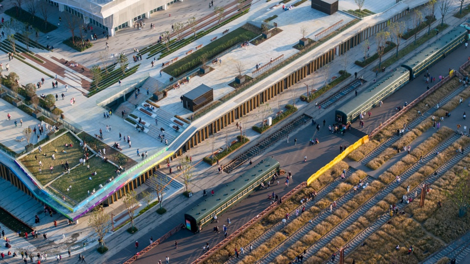 wuhan simeitang railway site cultural park by shuishi