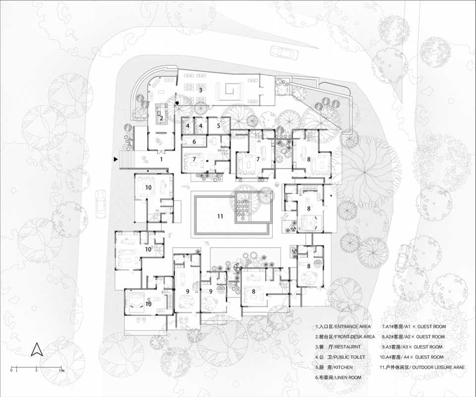 zhidao villa homestay in xiaoling village by wumi chi architectural design studio