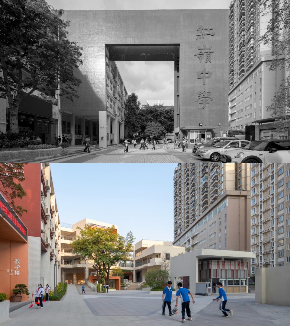Intervention of Hongling Middle School Shixia Campus by Tumushi Architects