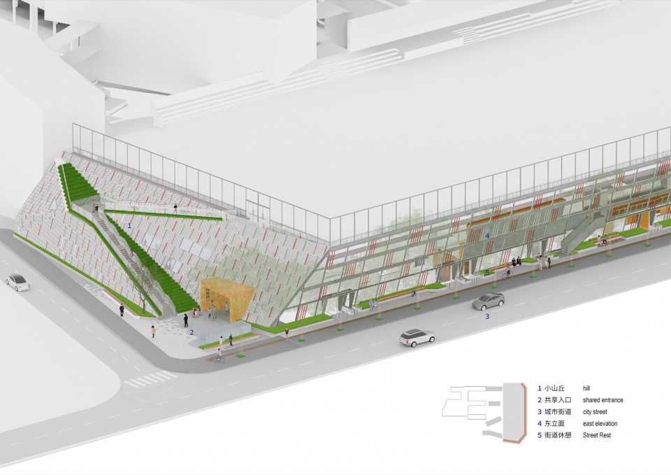 Intervention of Hongling Middle School Shixia Campus by Tumushi Architects