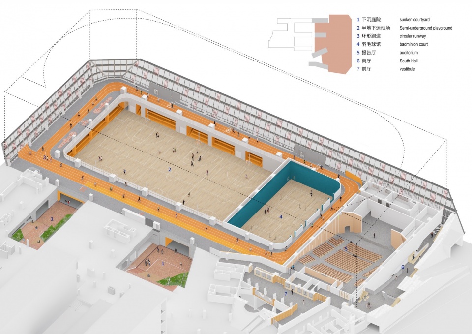 Intervention of Hongling Middle School Shixia Campus by Tumushi Architects