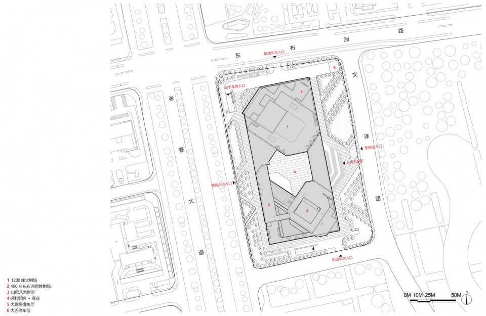 Theater of Haimen Cultural Center by Architects Engineers co ltd of Southeast University z3p