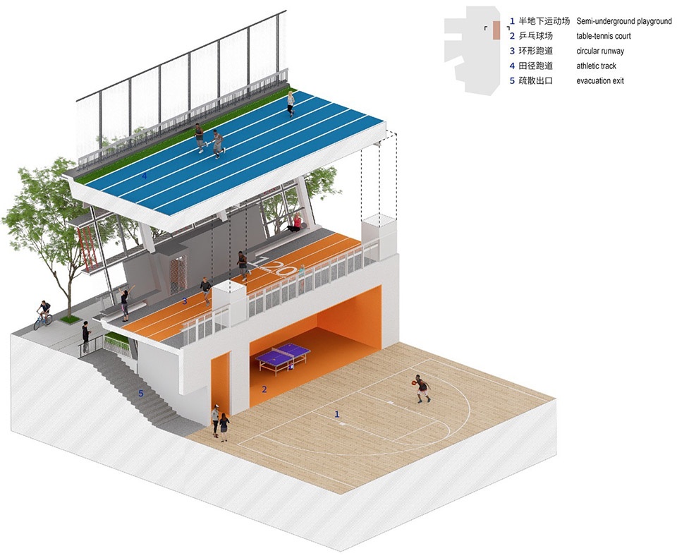 Intervention of Hongling Middle School Shixia Campus by Tumushi Architects