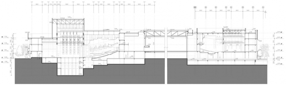 Theater of Haimen Cultural Center by Architects Engineers co ltd of Southeast University 拷贝