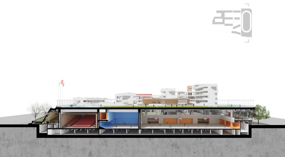 Intervention of Hongling Middle School Shixia Campus by Tumushi Architects