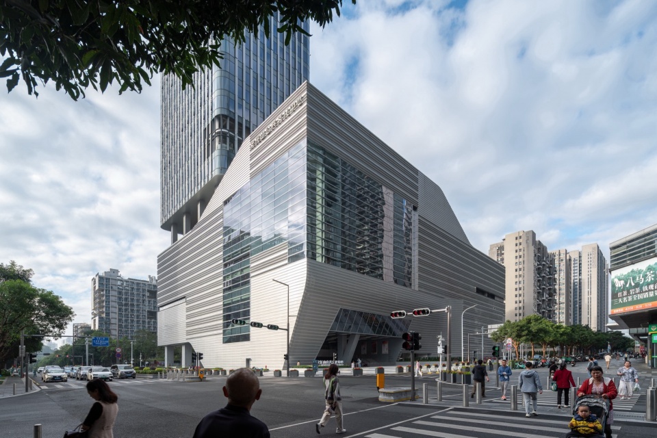 Antuoshan Public Cultural Center by HHD Shenzhen Huahui Design