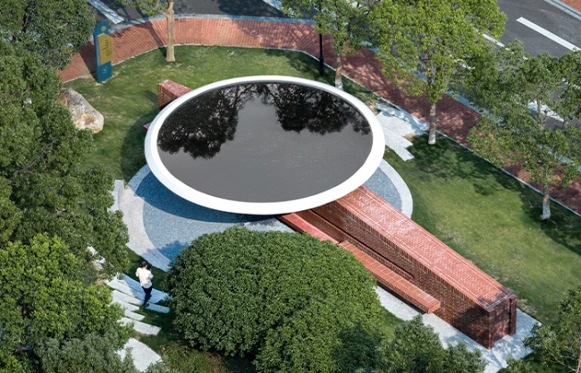 悬瀑亭，浙江 / 浙江大学建筑设计研究院