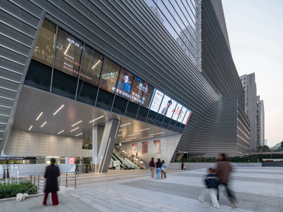 Antuoshan Public Cultural Center by HHD Shenzhen Huahui Design