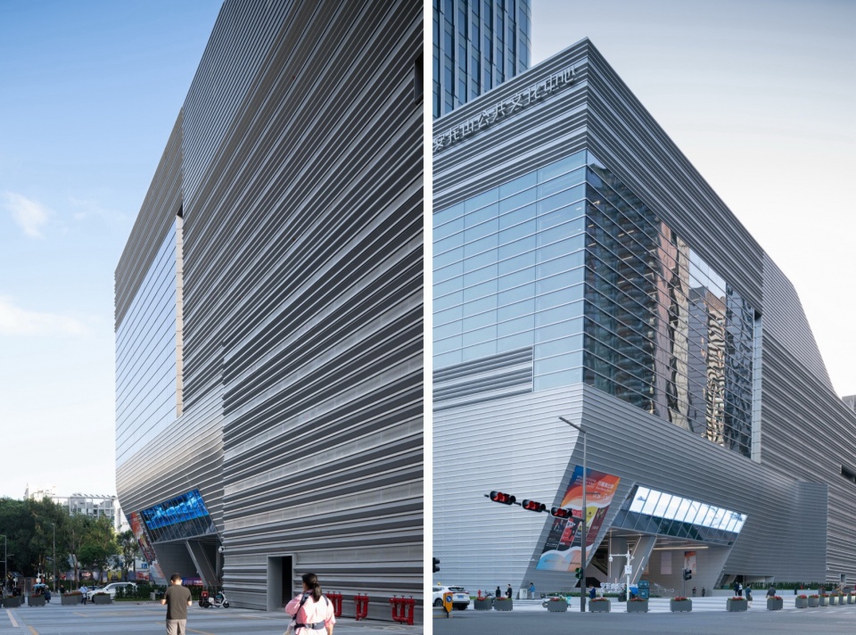 Antuoshan Public Cultural Center by HHD Shenzhen Huahui Design
