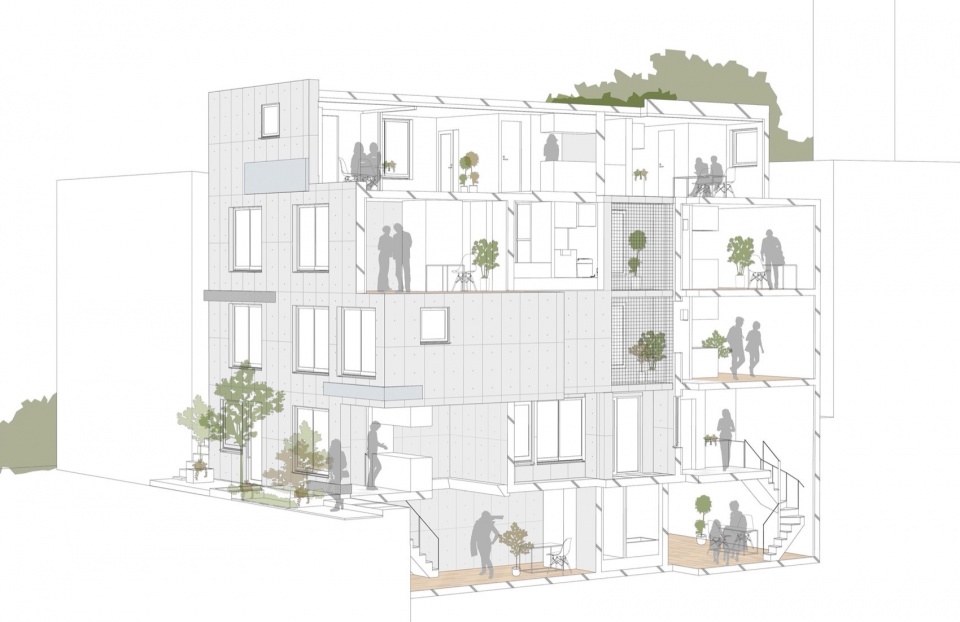 Escenario Hanabusayama by Ryuichi Sasaki Architecture