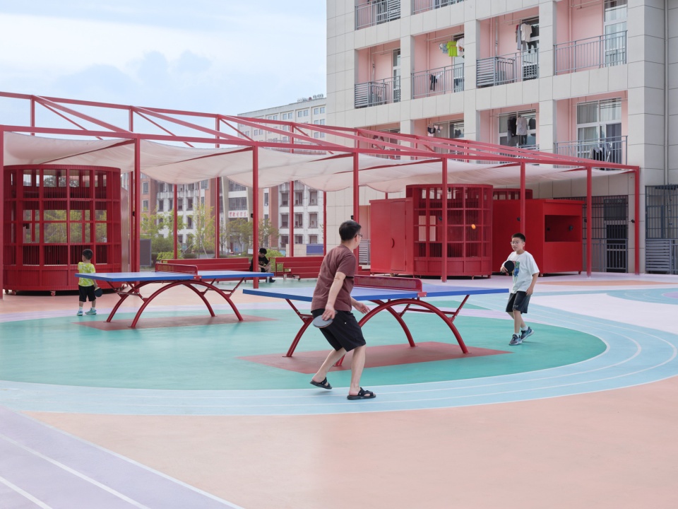 乒乓球活动场景 Table Tennis Scene ©梅可嘉