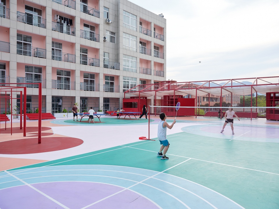 羽毛球活动场景 Badminton Scene ©梅可嘉