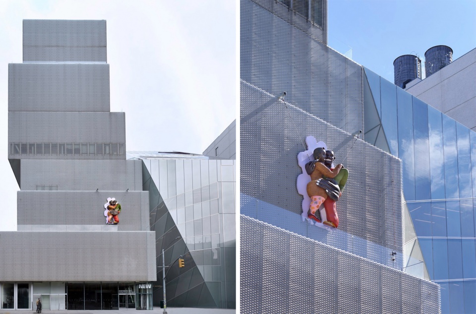 New expansion connected to the existing museum at 235 Bowery by OMA 拷贝