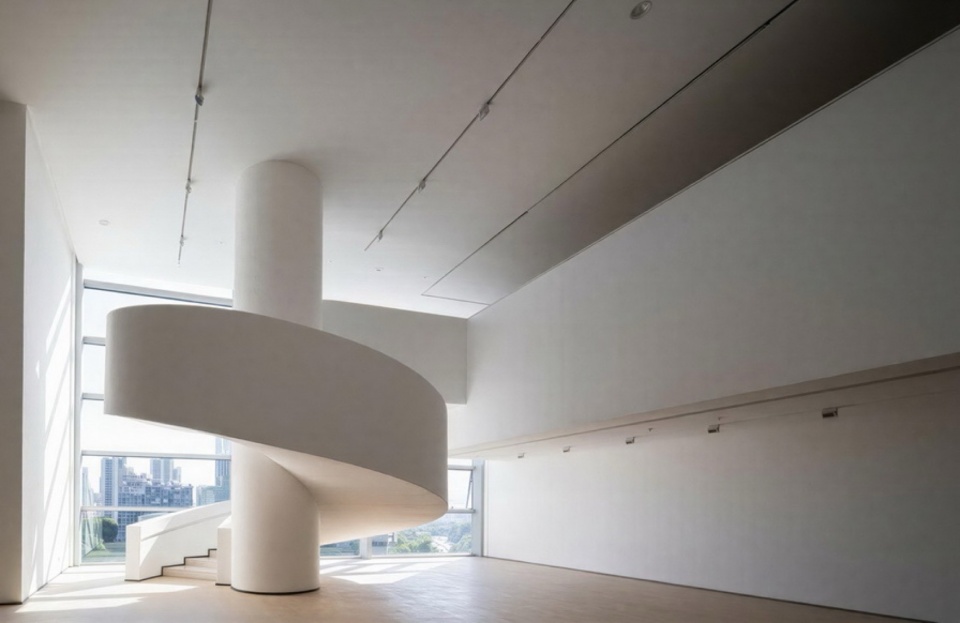 Antuoshan Public Cultural Center by HHD Shenzhen Huahui Design