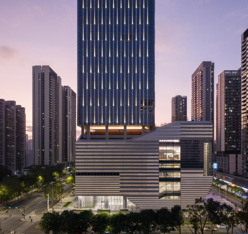 Antuoshan Public Cultural Center by HHD Shenzhen Huahui Design
