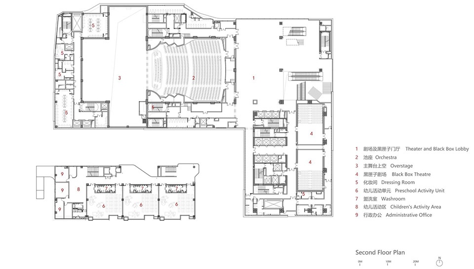 Antuoshan Public Cultural Center by HHD Shenzhen Huahui Design