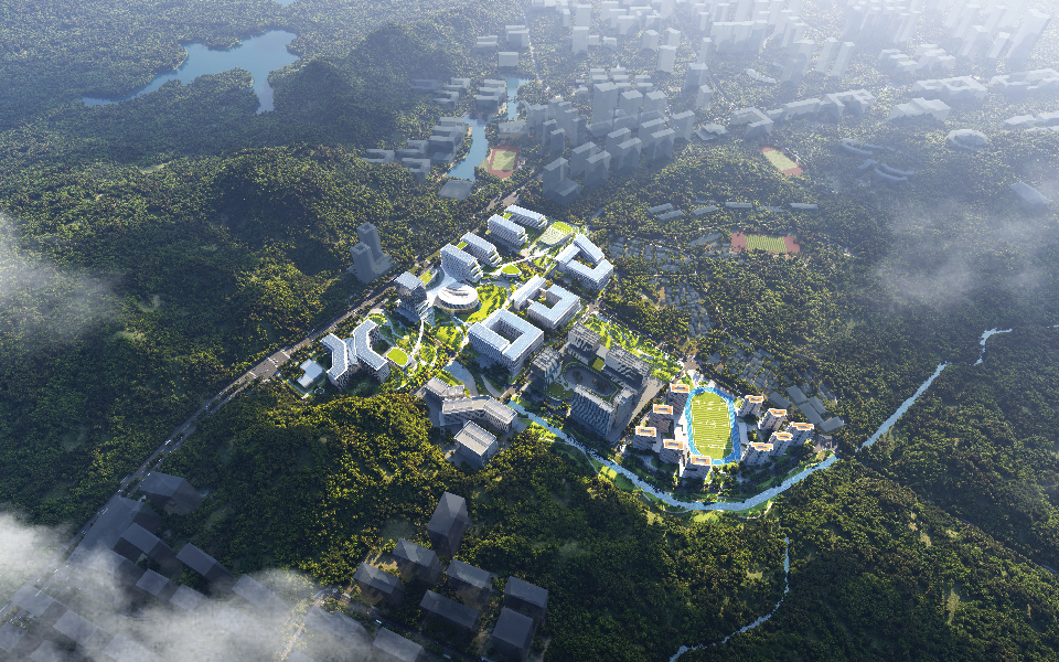 深圳医学科学院及深圳湾实验室院区(竞赛方案)