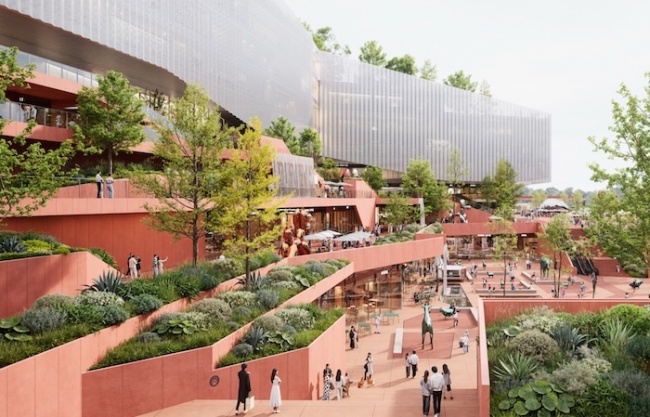 Joy City Qingyang, Chengdu by reMIX Studio + China Southwest Architectural Design and Research Institute