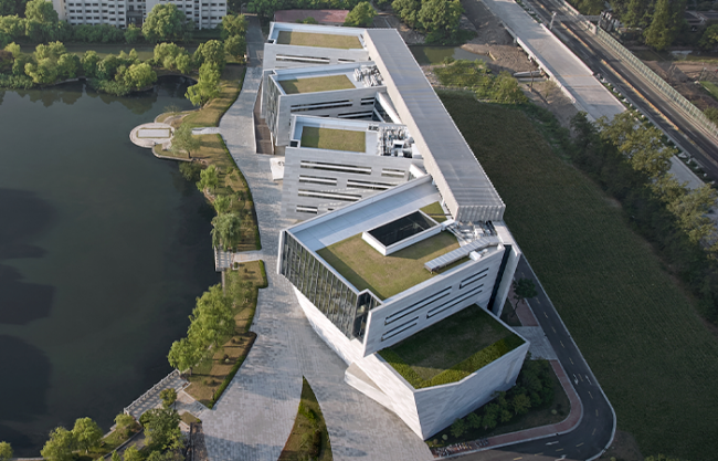 Shanghai Jiao Tong University Student Center by Zeng Qun Architecture Design Studio