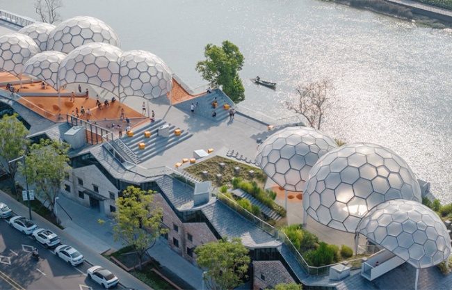 Renovation Design of Yongping Warehouses, Dali Town, Nanhai District by Atelier cnS