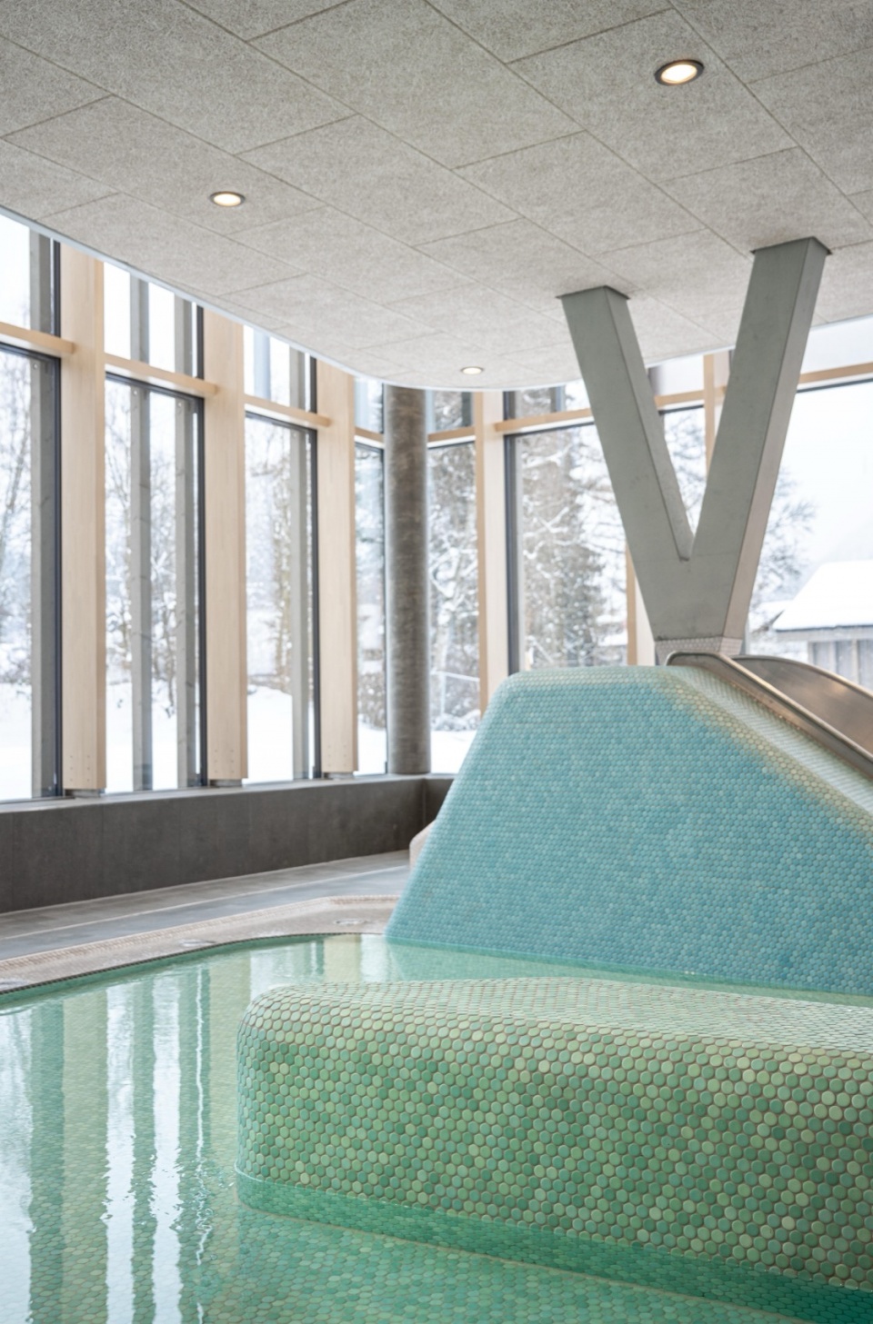 an alpine sense of space in ceramic by agrob buchtal