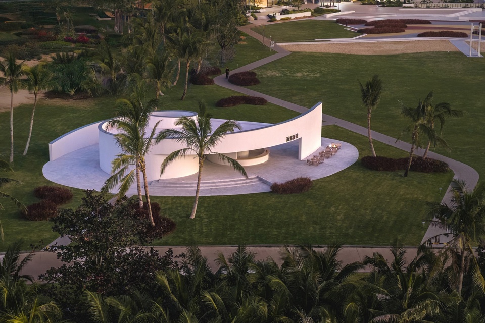 conch station a spatial vortex by perform design studio