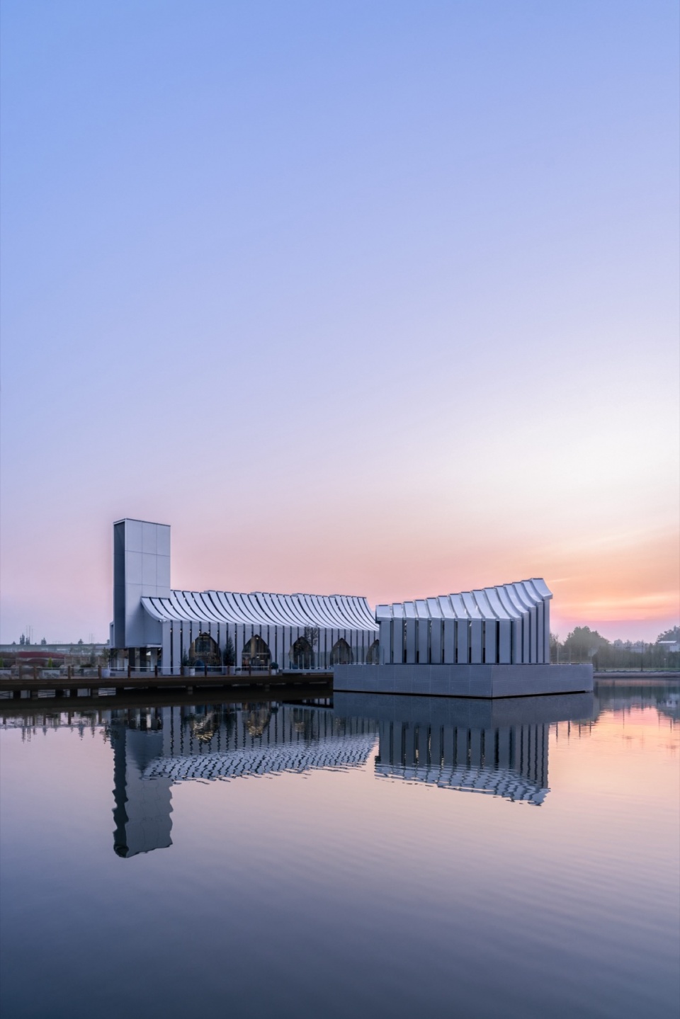 swan lake chapel by parallect design