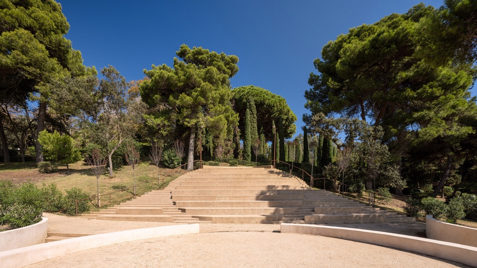 theatre in the santa clotilde gardens by scob