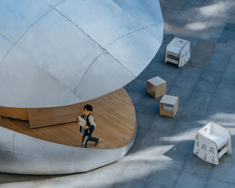 Shell Book Pavilion by LUO studio