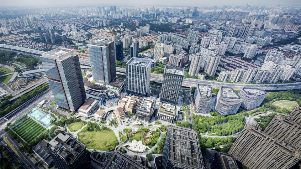 shanghai xuhui vanke center phase iii by nikken sekkei ltd