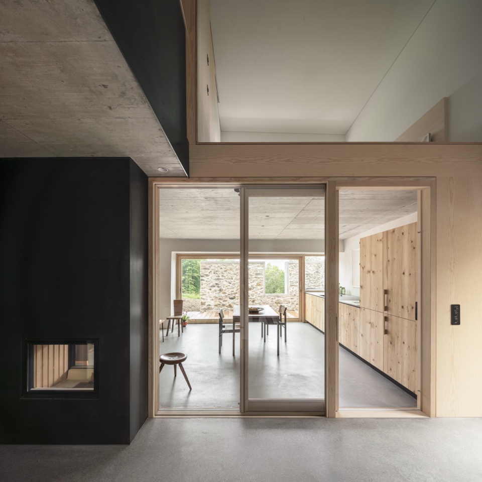 house jcm by ralph germann architectes