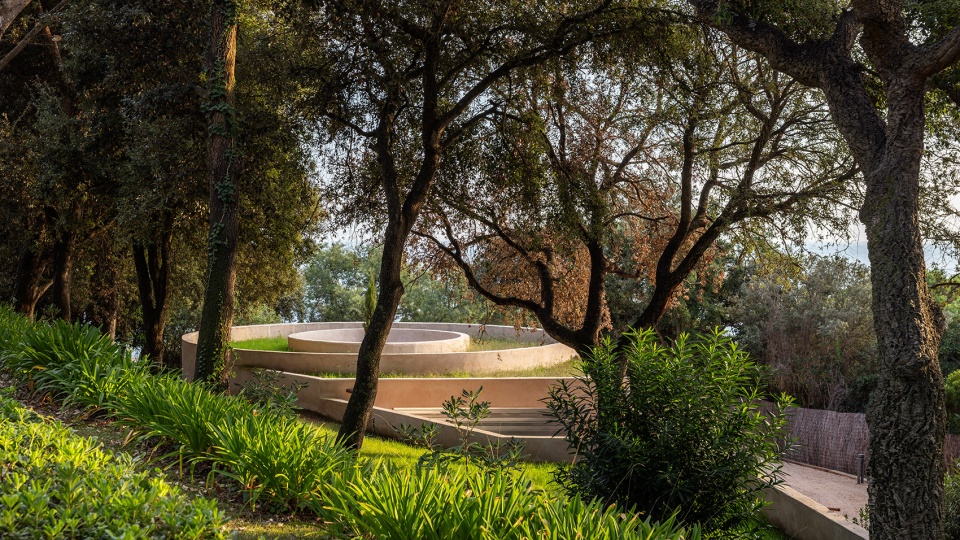 theatre in the santa clotilde gardens by scob